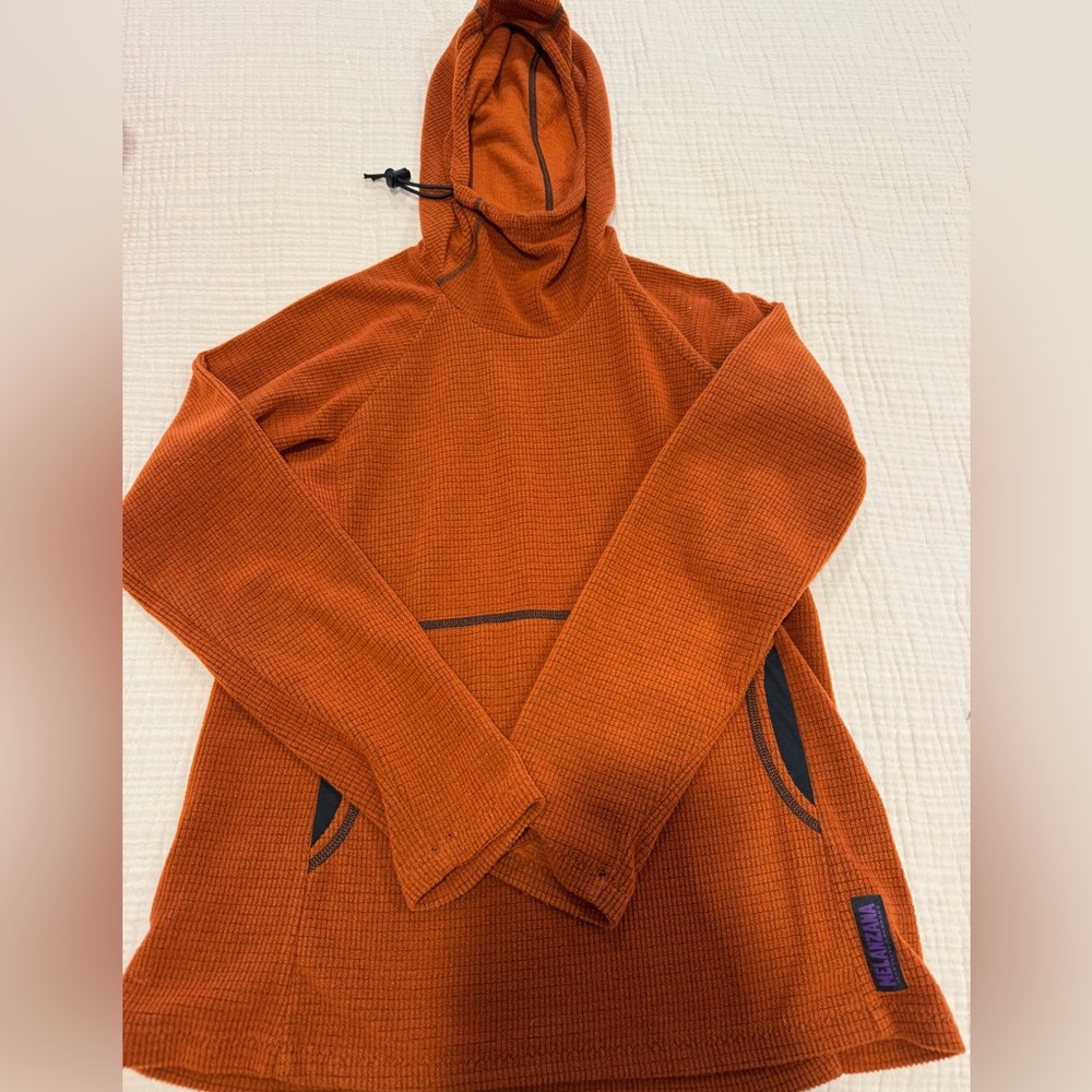 Women’s Melanzana micro grid hoodie, S